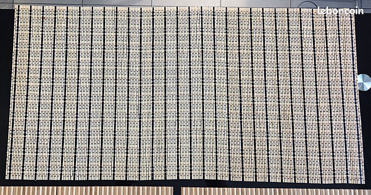 Ensemble art de la table (2 sets de table + 1 chemin de table) inspiration japon (image 3)