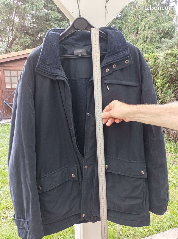 Veste TEXMAN bleue marine (image 2)