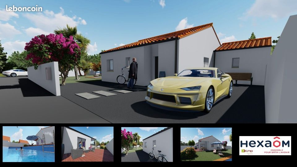 Maison 3 pièces 64 m² · à Coëx · 64 m² · 205 900 €