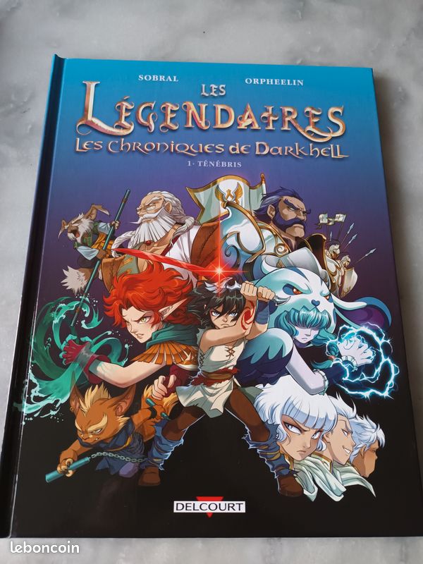 BD LES LEGENDAIRES les chroniques de Darkhell (image 1)