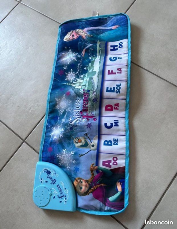Tapis piano reine des neiges (image 1)