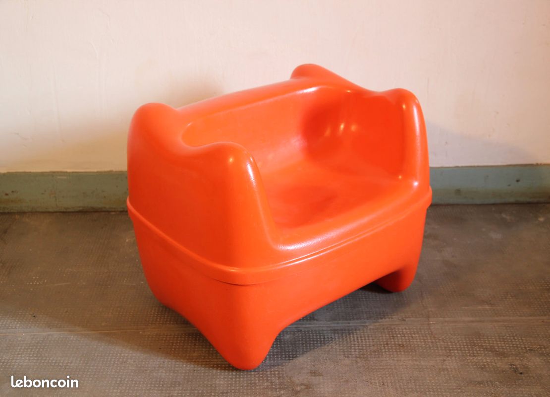 Fauteuil vintage pour enfant "Zorro", Meurop, Belgique, Années 70 (image 2)