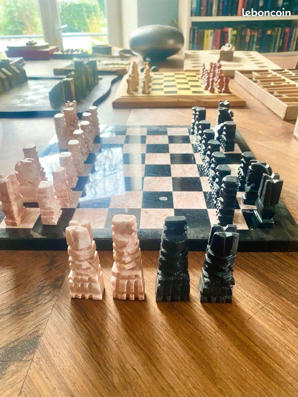 Jeu d'échecs Design Cavalier Mustang | Jeu Echec