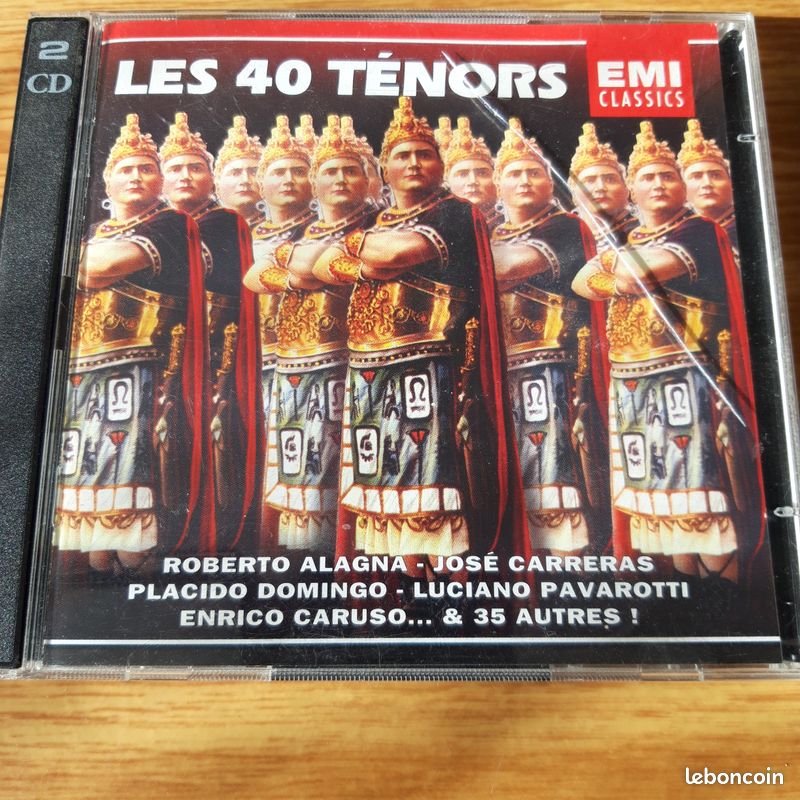 CD Coffret 2 CD les 40 ténors (image 1)