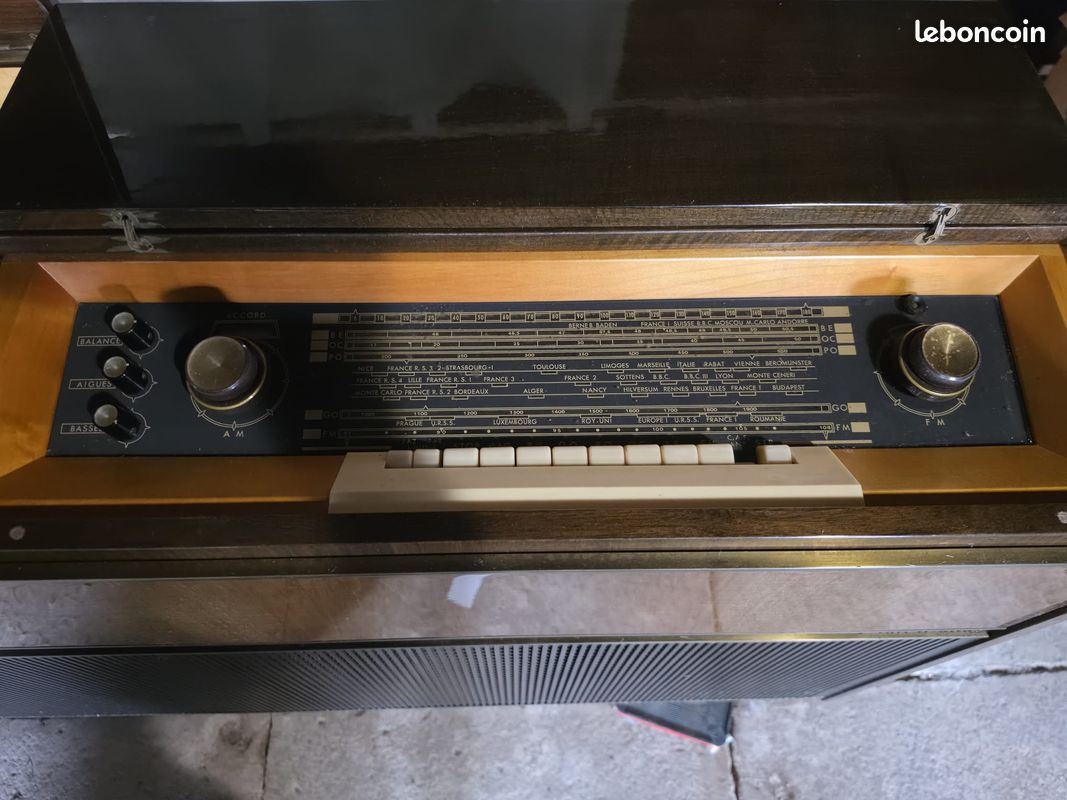 Meuble Hifi 1970 Phillips (image 7)