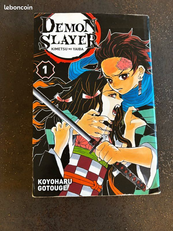 Manga Demon Slayer tome 1 (image 1)