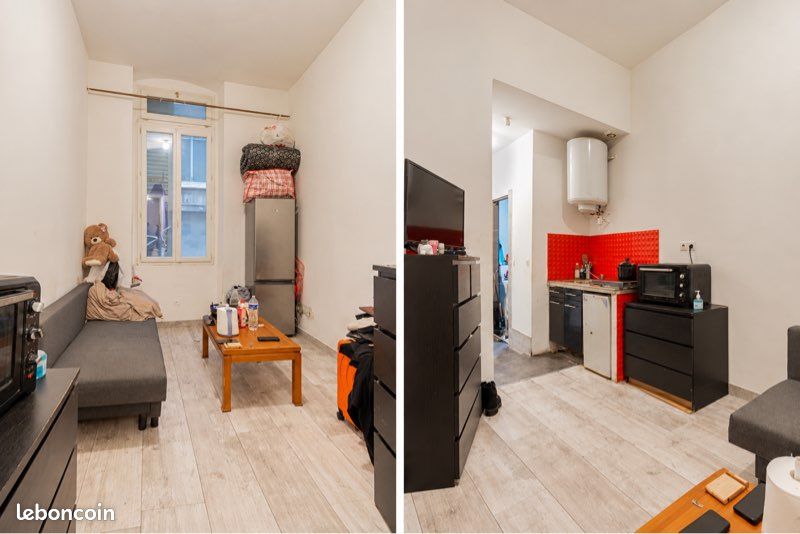 Appartement 1 pièce 18 m² · à Marseille · 18 m² · 57 000 €