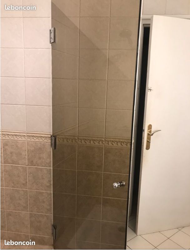 Porte douche pivotante verre (image 2)