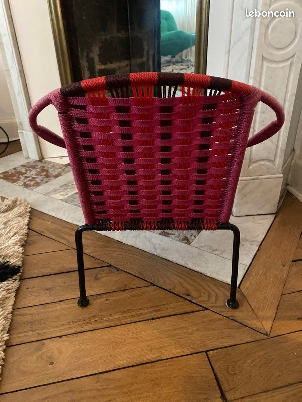 2 chaises scoubidou 70’s enfant (image 4)