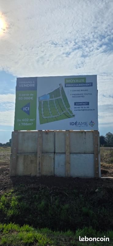 Terrain 500 m² · à Moyaux · 50 000 €