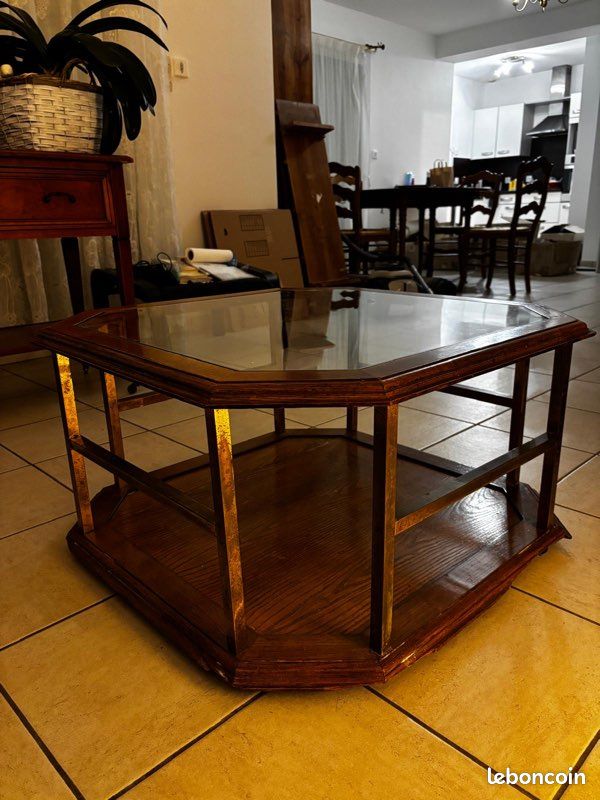 Table basse vitrée (image 4)