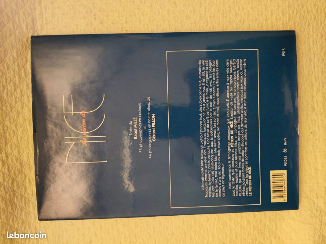 Livre. Le piéton de Nice. Collection. Édition 1985. Excellent état (image 15)