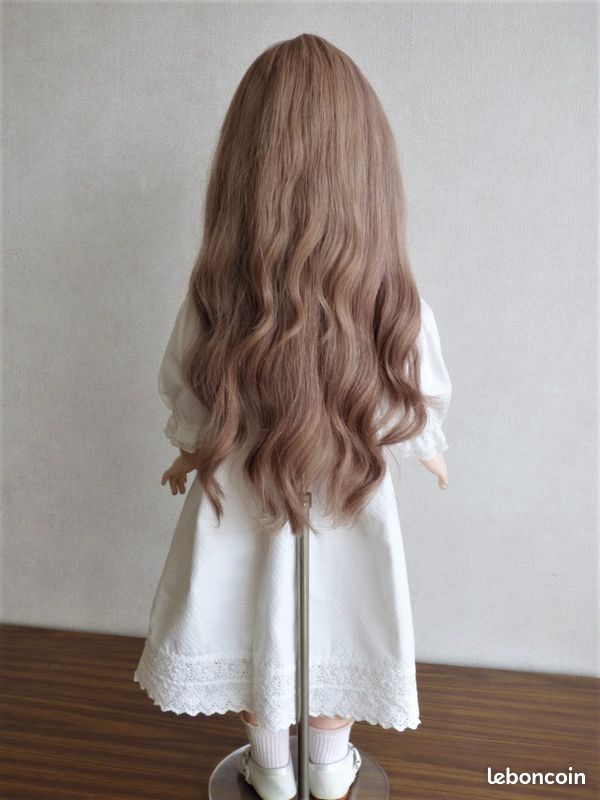 Perruque pour poupee d'occasion - Collection
