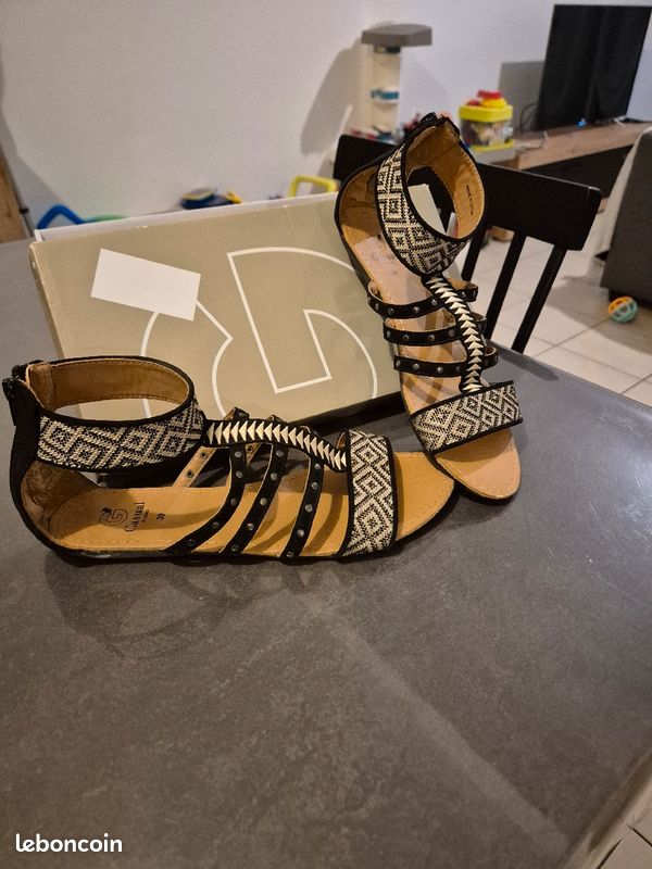 Sandales femme taille 39 (image 5)