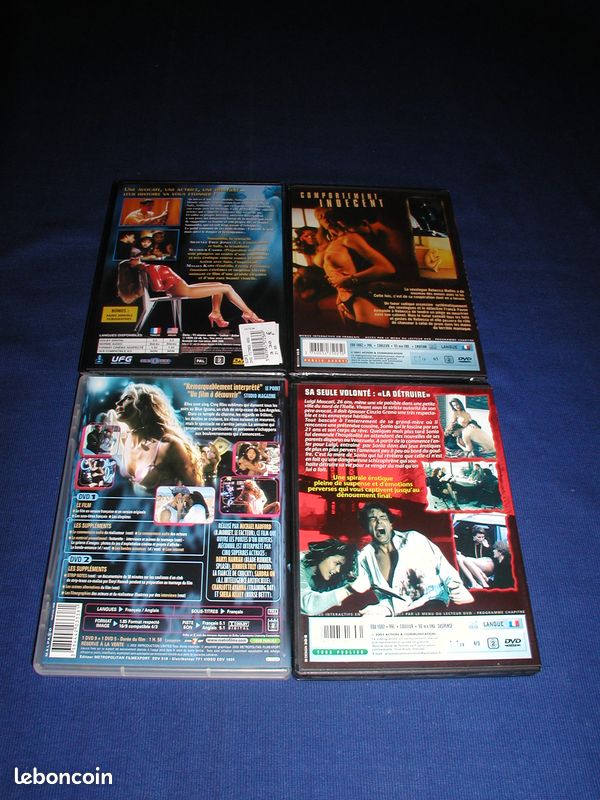 4 DVD-ROMANTIQUE-AMOUR-CHARME...ET PLUS...Etc (image 2)