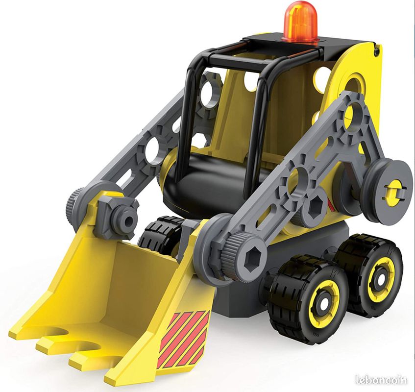 Bulldozer Mecano Junior avec boite, notice et outils (image 2)