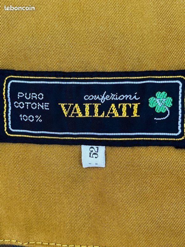 Manteau homme moutarde (image 4)