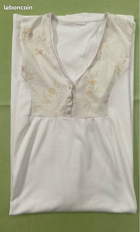Chemise de nuit été écru femme 50/52 (image 11)