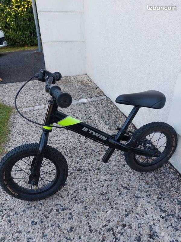 Bicycle Draisienne B Twin Noire Draisienne B Twin Orange