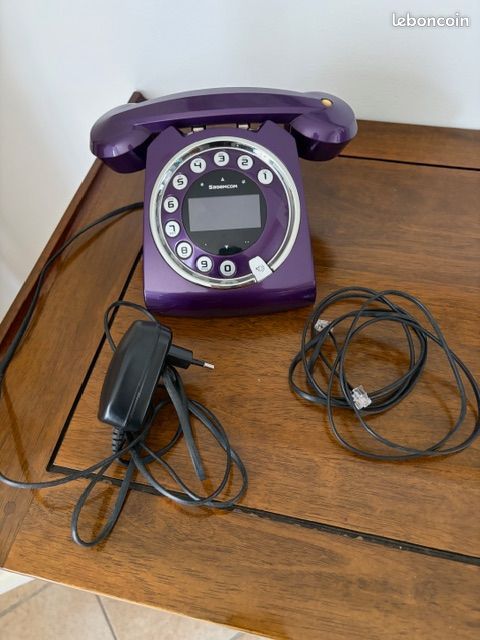 Téléphone Sagemcom Sixty Vintage Années 2000 - Combiné D'occasion (sans Câble)