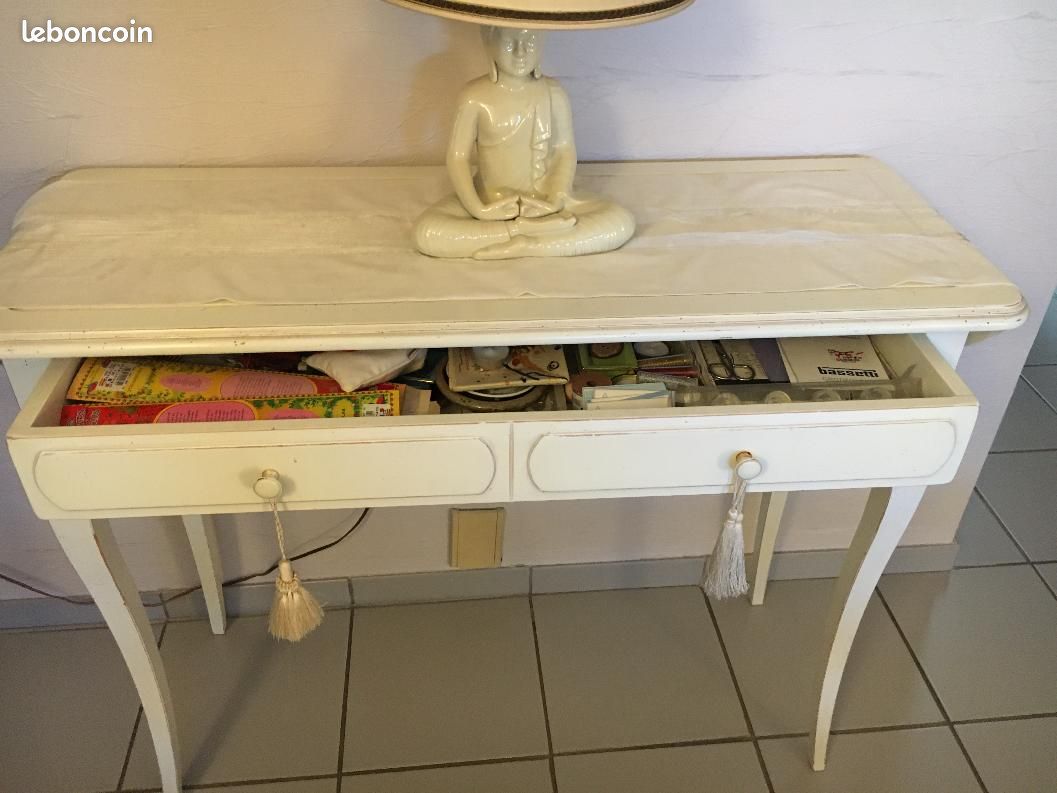 Console blanche salon/vestibule (image 2)