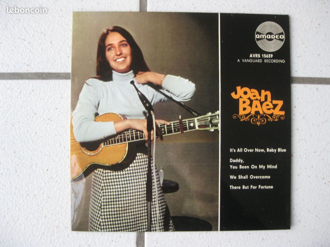 VINYLE 45 Tours EP de JOAN BAEZ (image 1)