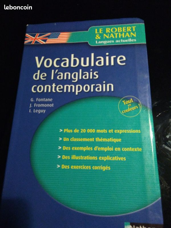 Vocabulaire de l'anglais contemporain (image 1)