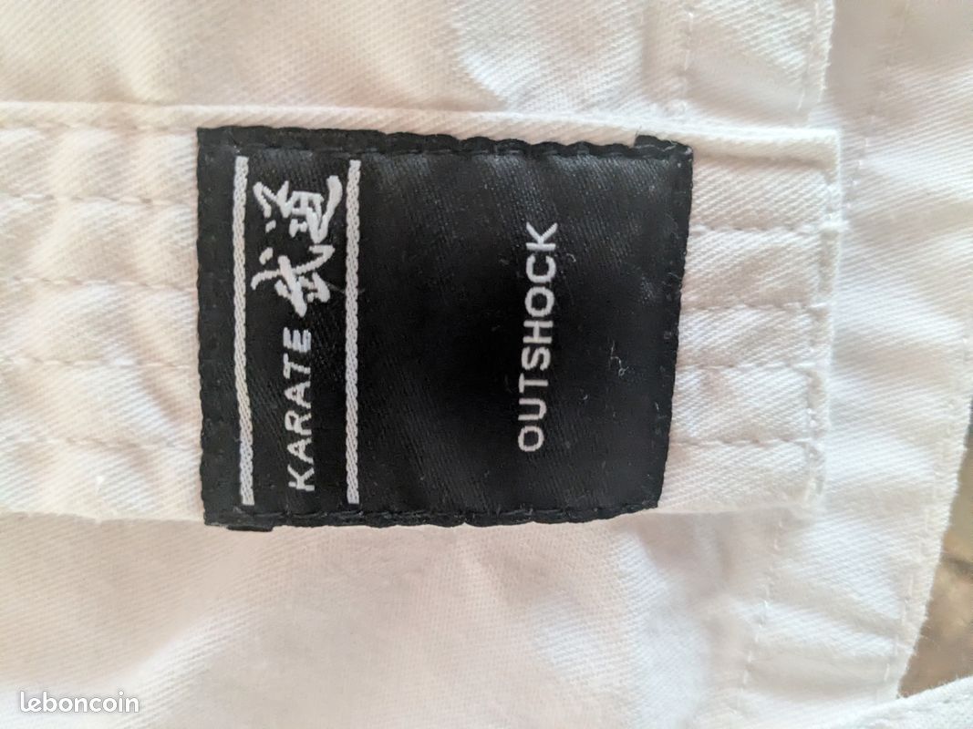 Kimono enfant judo karaté ceinture orange (image 2)