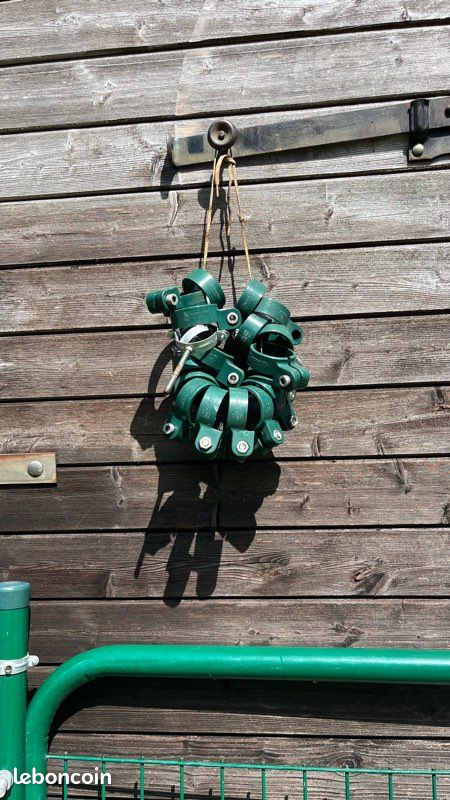 Portillon de jardin et 9 poteaux (image 3)