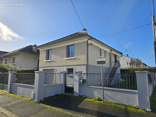 A vendre de PAP, Charmante maison F5 non mitoyenne, 3 chambres avec sous-sol complet sur terrain clôturé de 472 ²