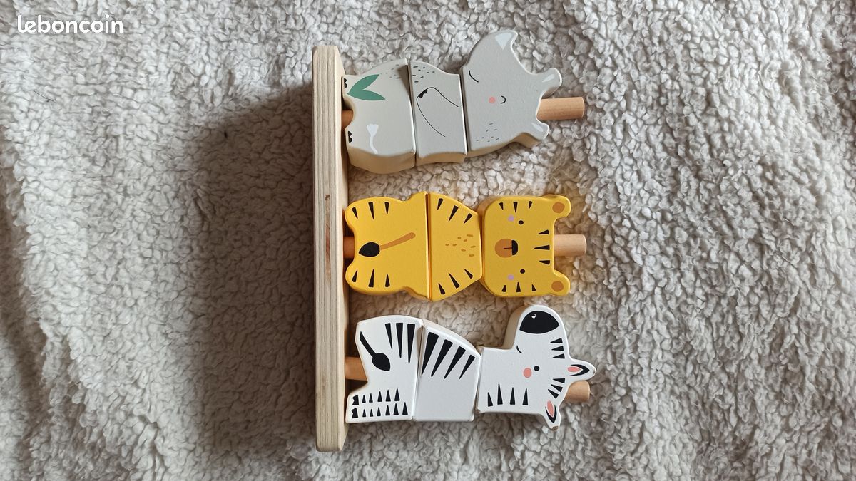 Puzzle animaux à empiler (image 3)