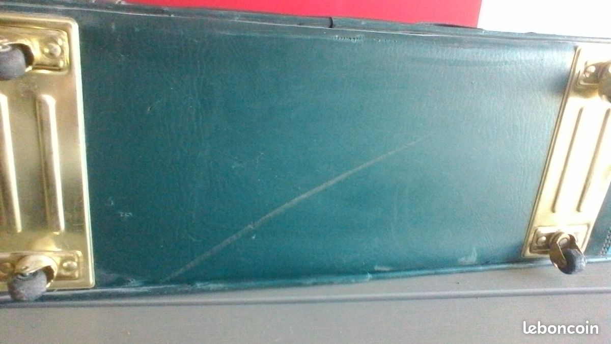 2 valises vertes en toile goldenman (image 8)