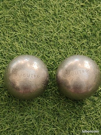 Doublette Boule De Pétanque JB 9020-Diamètre 75 mm 725 Gr