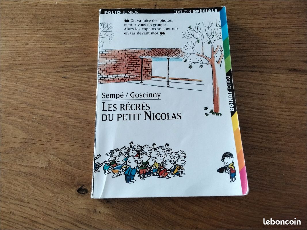 Livre Les Recres du Petit Nicolas (image 1)