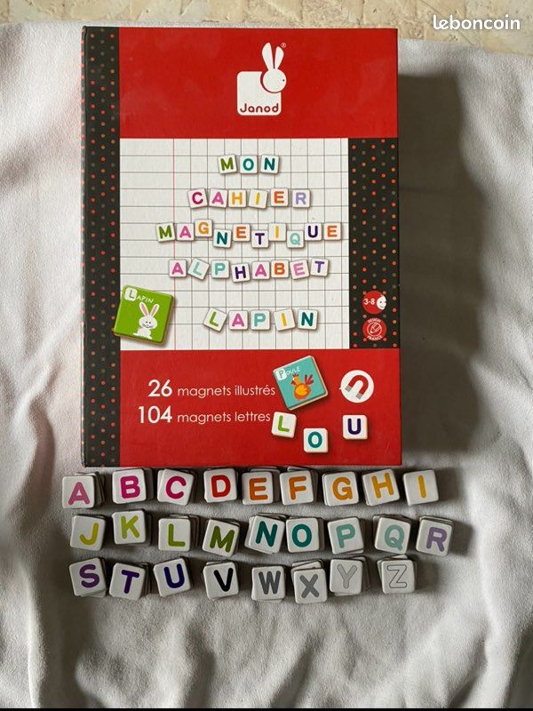 Mon Cahier Magnétique Alphabet Lapin (image 1)