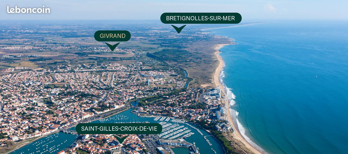 BAISSE DE PRIX - Vente de terrains viabilisés à Givrand (85) · 53 900 €