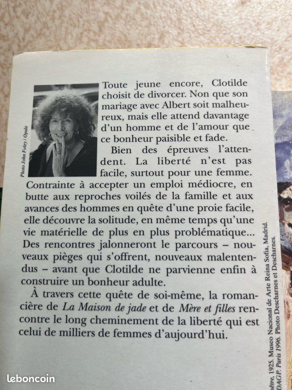 3 livres madeleine chapsal (image 2)