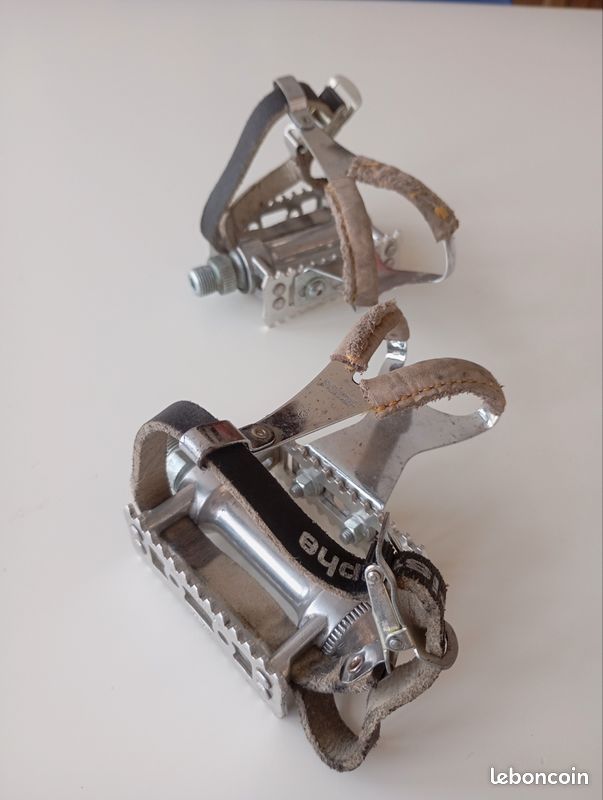 Paire de pédales vélo vintage MKS 33A - Équipements vélos