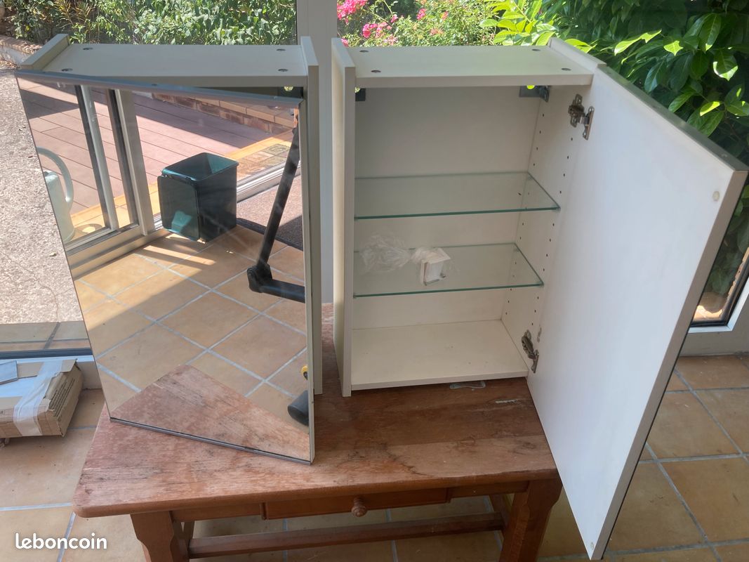 Armoire glace salle de bain (image 1)