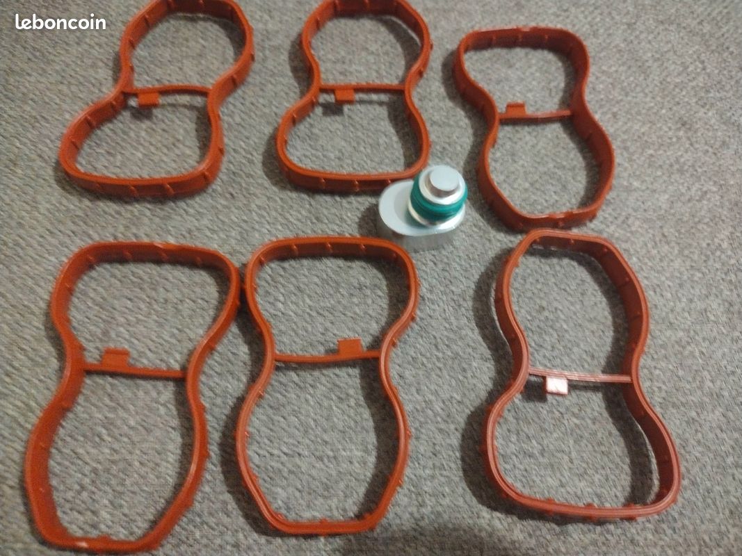 Kit Suppression Clapets Admission M57 - 6x Bouchons 33mm + Joints - Pour BMW 320d/330d/520d