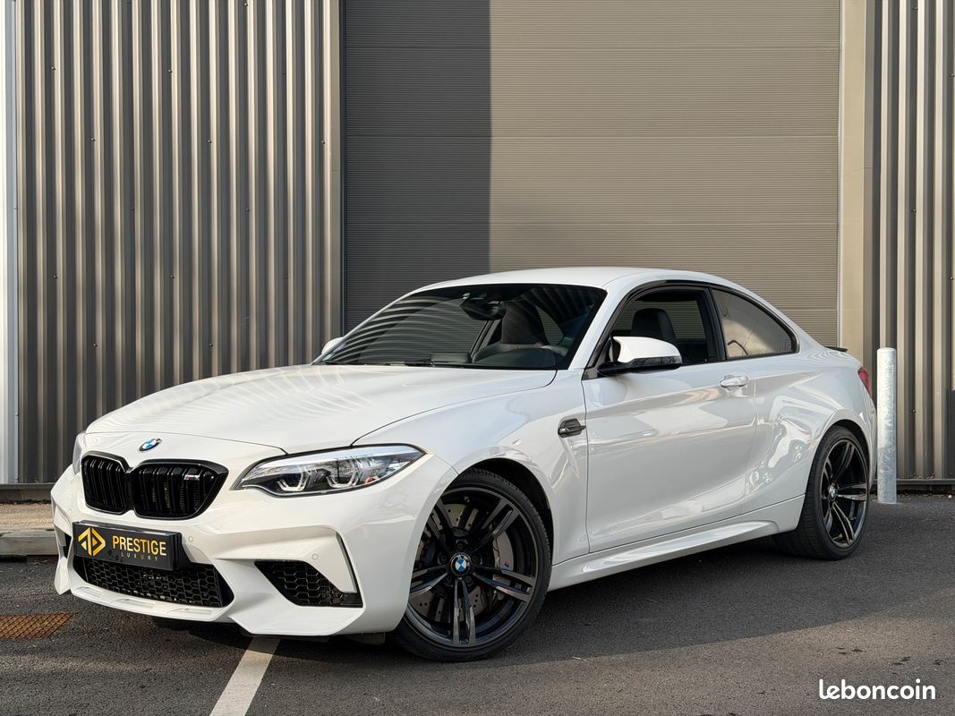 BMW M2 Compétition F87 – 410ch DKG7 – Blanc Alpin - Gros Freins M Sport - Sièges M2 (image 1)