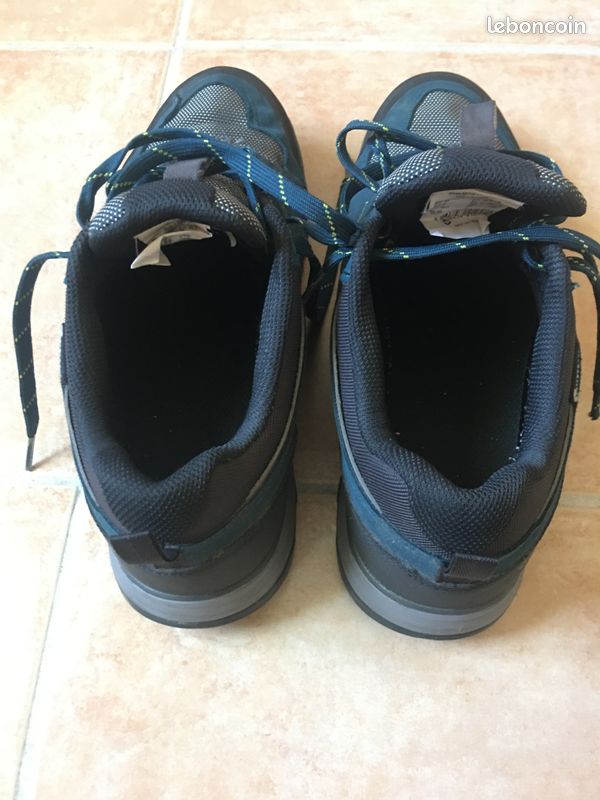 Chaussures de randonnée montagne MH100 Bleu (image 4)