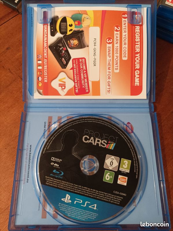 Project Cars jeu PS4 (image 2)