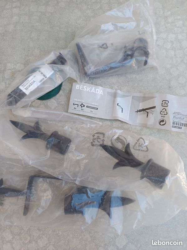 Supports et embouts pour tringle (image 1)