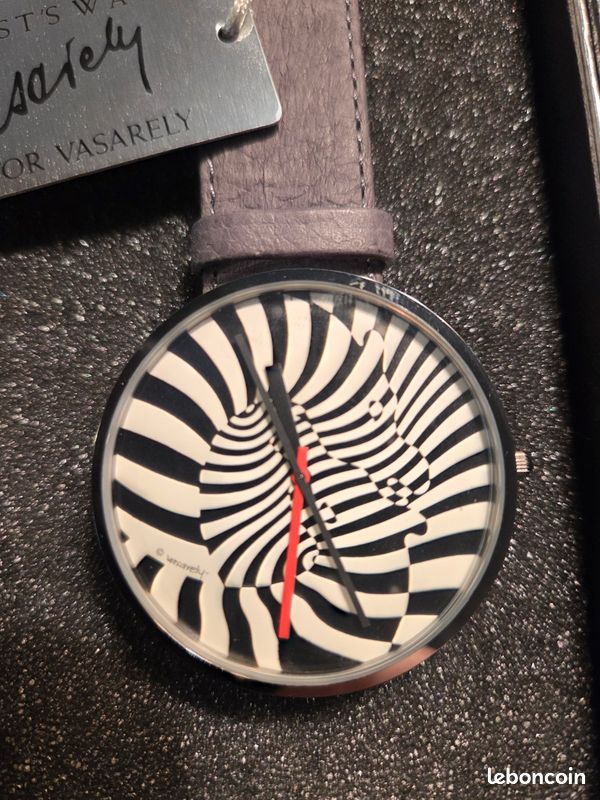 Montre à quartz unisexe vintage Rumors fonctionnelle avec pile neuve