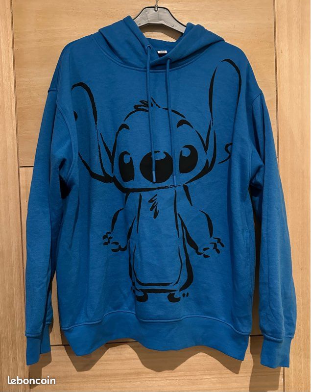 Sweat capuche L stitch neuf (image 1)
