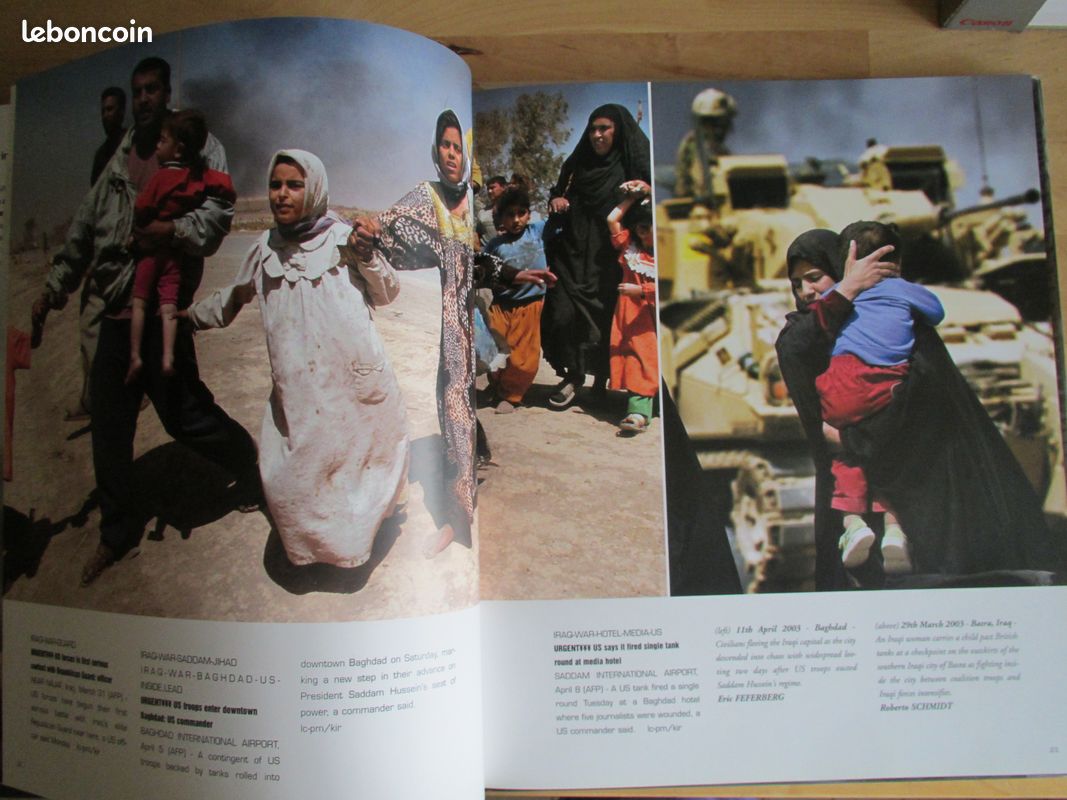 THE WORLD IN PHOTOGRAPHS AGENCE FRANCE PRESSE 2003 (ref biblio 6636) (image 6)