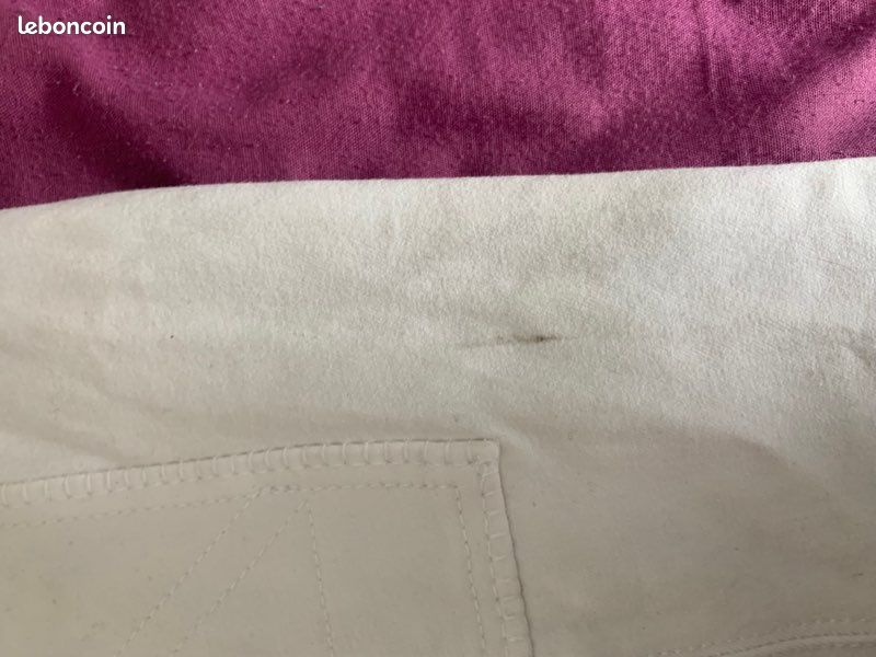 Pantalon blanc concours (image 6)
