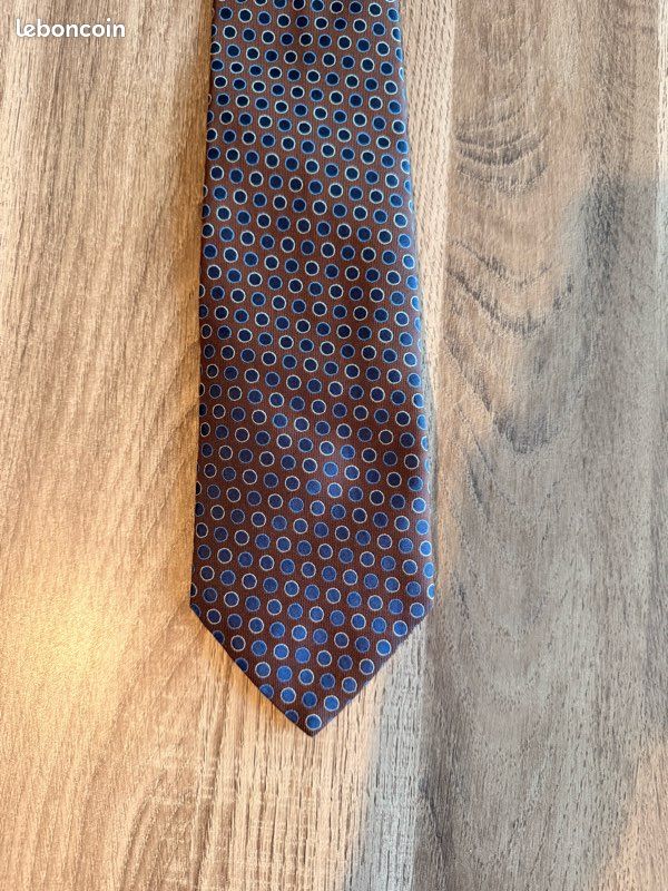 Cravate HERMES Vintage En Soie - Accessoire Luxe Ancien Pour Homme