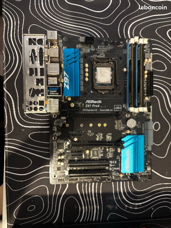 Carte mere MSI Z97-G45 GAMING + 16Go DR3 + I7 4790k - Ordinateurs